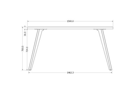 Stolová podnož NYRA