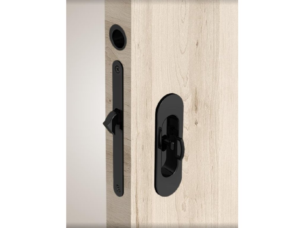 Zámek S - LOCK na klíč s oválnými mušlemi