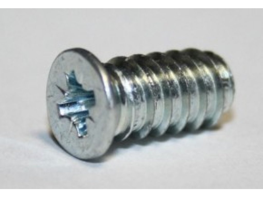 Eurošroub 6,3 x 13 zápustná hlava 8 mm zinek bílý