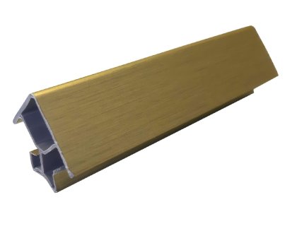 Roh 90° vnitřní a vnější zlatá