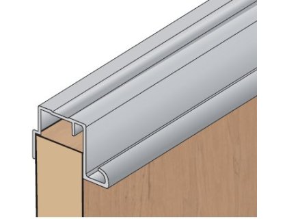 Úchytková lišta S08 délka 2,7 m
