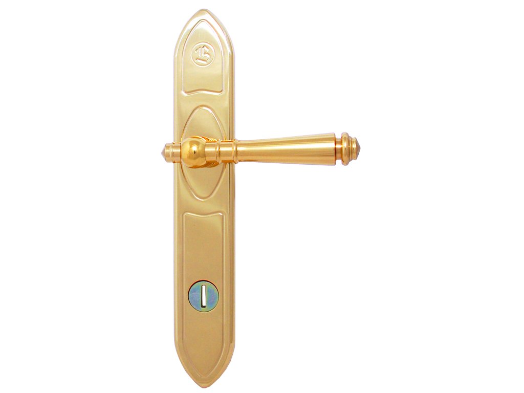 Tradition bezpečnostní kování klika/koule lesklá mosaz