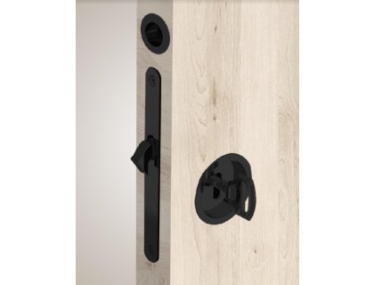 Zámek S - LOCK na klíč s kulatými mušlemi