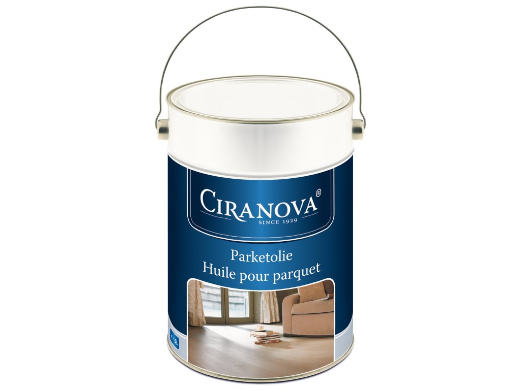 CIRANOVA HARDWAXOIL parketový olej tvrdý 5l barevný