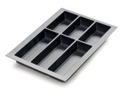 Příborník Classico Kristall softTouch 500/40 černá kristall