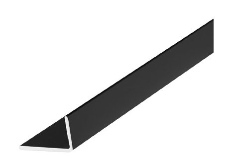 ALUPROFIL úhelník L2 černý mat - 1,7 m