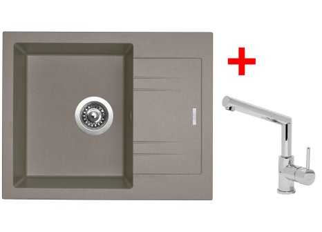 Sinks LINEA 600 + baterie MIX 350 P chrom - komplet