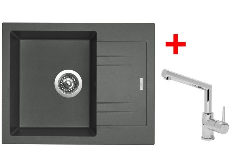 Sinks LINEA 600 + baterie MIX 350 P chrom - komplet