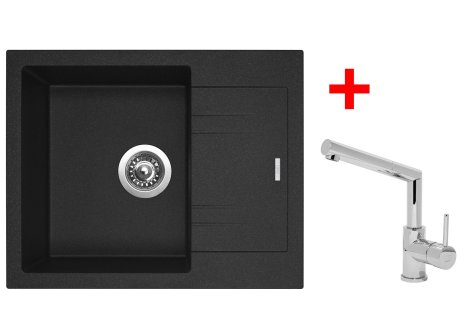 Sinks LINEA 600 + baterie MIX 350 P chrom - komplet