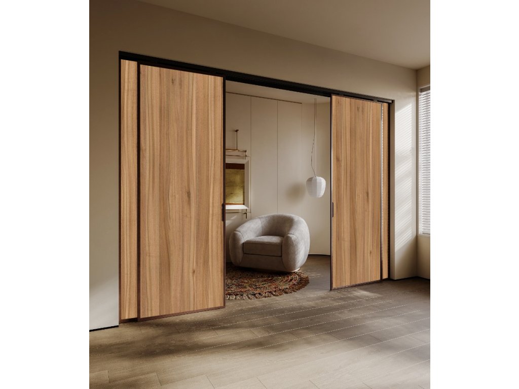 Cemux STARSHIP Synchro sada pro dřevěné posuvné dveře s tlumením