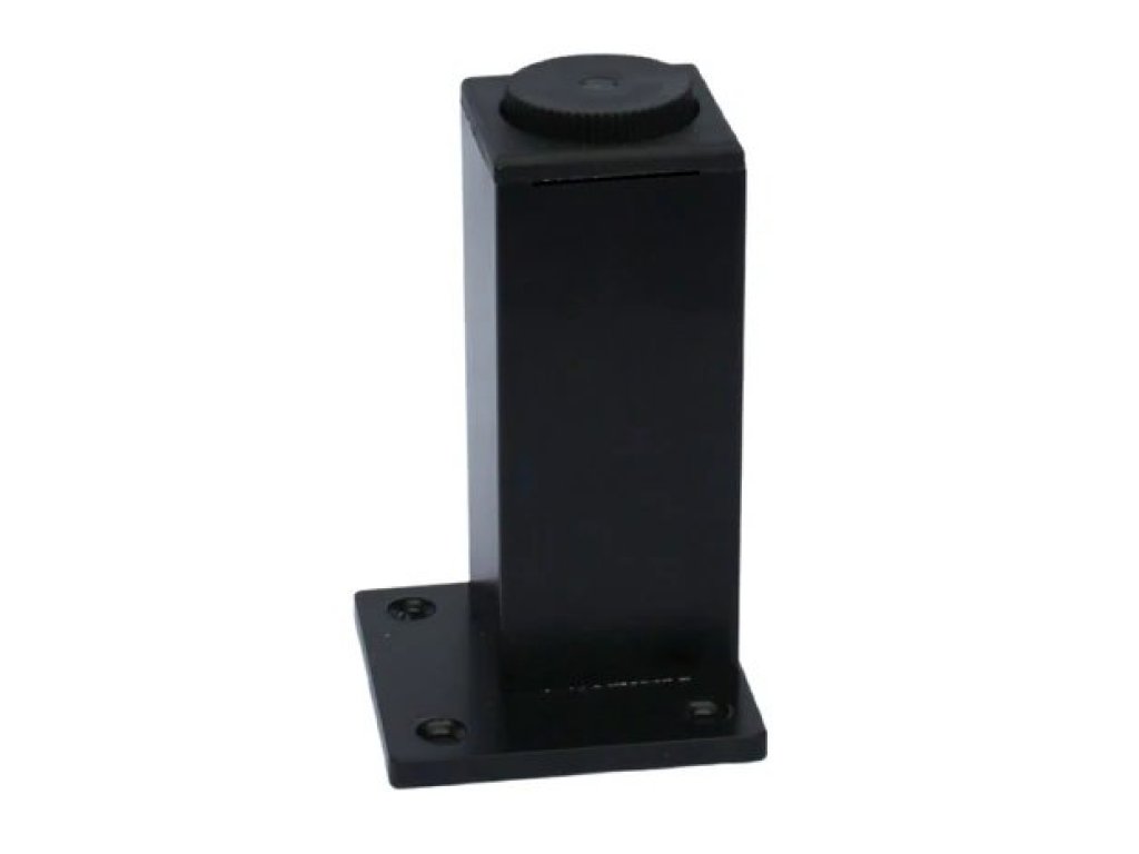 Nábytková nožka MO-R 40x40 rektifikace černá mat