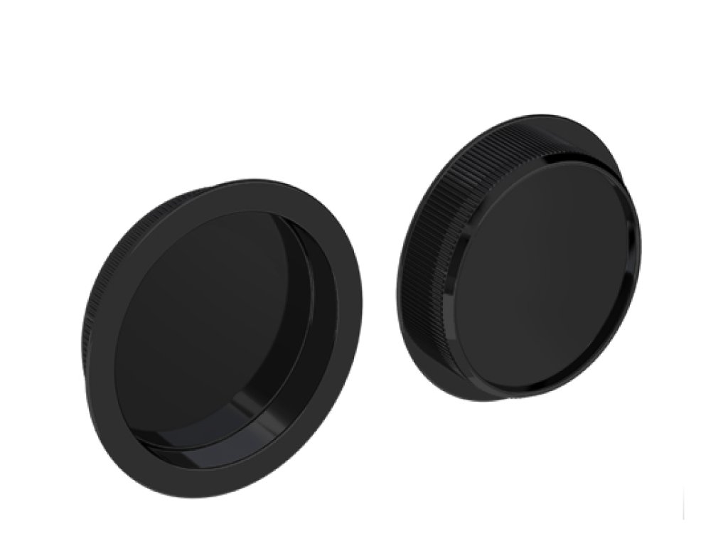 Úchytka mušle kulatá pro posuvné dveře pr. 57 mm - 2 ks