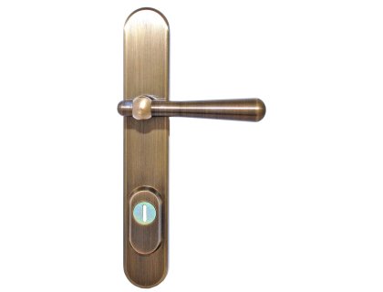 Casual bezpečnostní kování K1 klika/klika starobronz