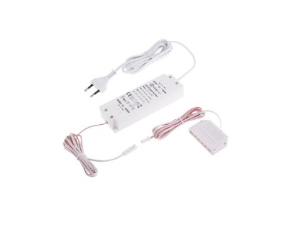 LED napáječ 12V 24W s rozvaděčem, 6 světel