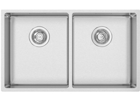 Sinks dvoudřez BOX 740 DUO - 3  1/2" RO