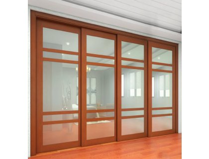 Cemux STARSHIP Kaskáda 3+0 dřevěné dveře