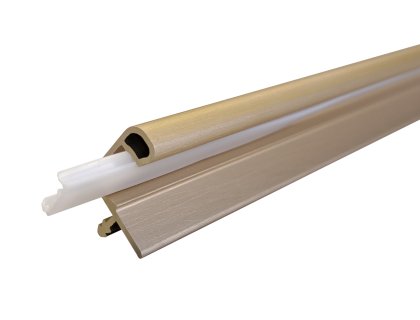 profil úchytový pro horní skříňky s výklopem LED 2 m zlatá broušená