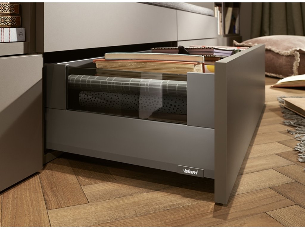 Merivobox 40kg šedá orion E Boxcover 500mm Blumotion/TOB