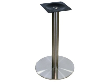Stolová noha centrální ECO 110 - 445 broušená nerez výška 1100 mm