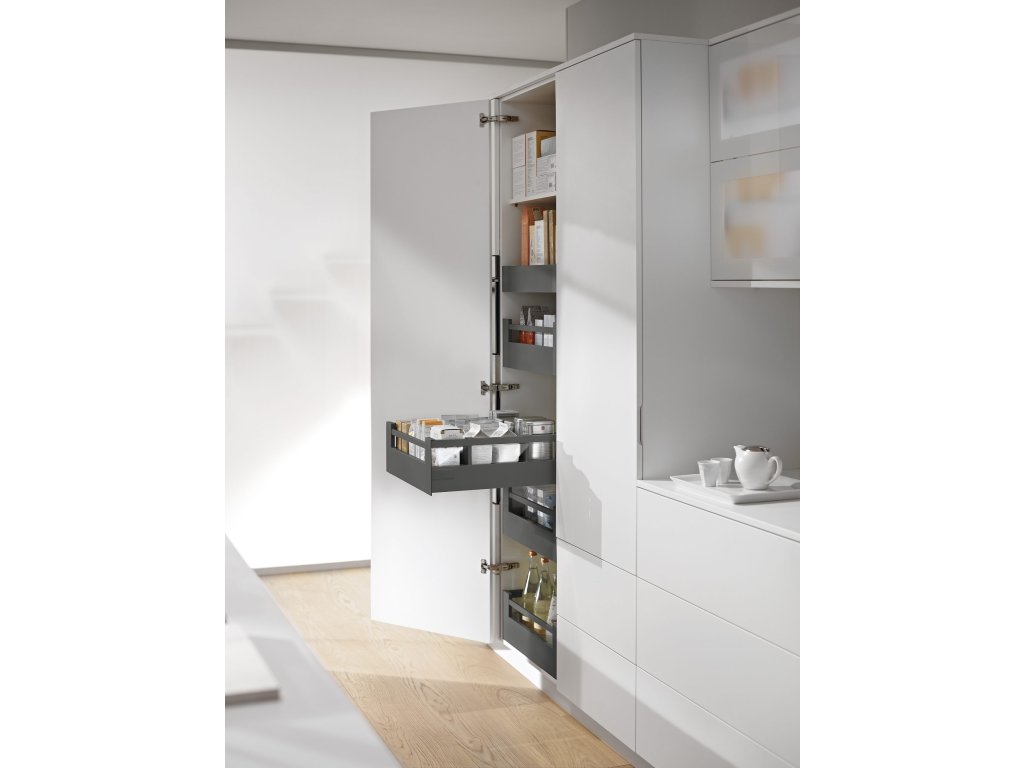 Cemux kování pro potravinovou skříň A Box antracit 600mm