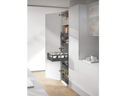 Cemux kování pro potravinovou skříň A Box antracit 600mm