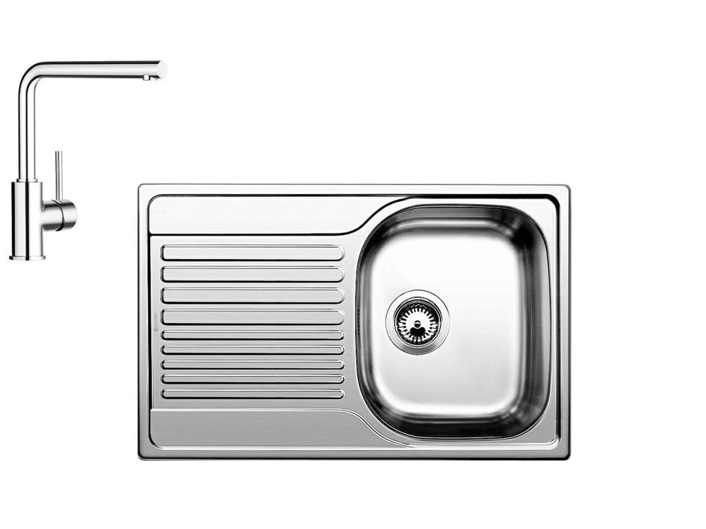 Blanco TIPO 45 S Compact + MILA chrom