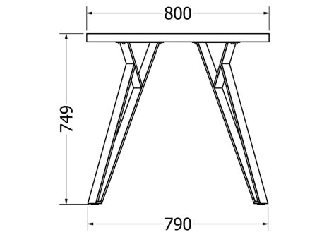Stolová podnož SORA