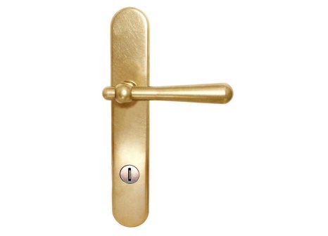 Casual bezpečnostní kování klika/koule surová mosaz - 72 mm