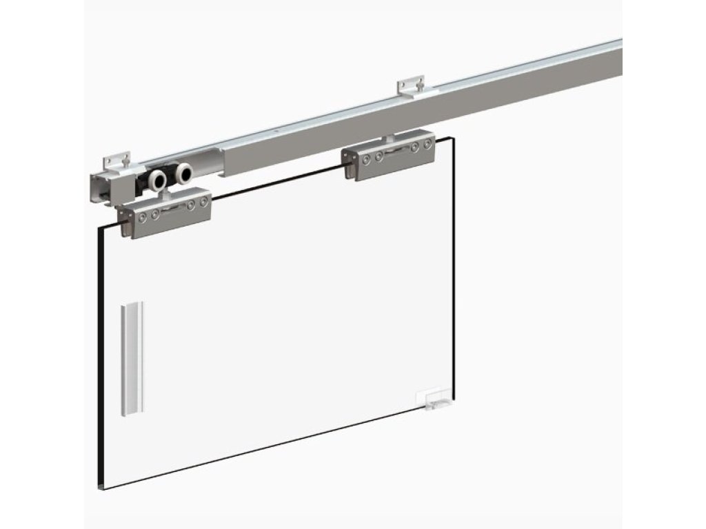 HERKULES -GLASS lišta 4m-100kg -sada na 1 křídlo