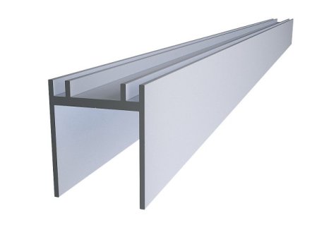 OPK EUROPE SPACESHIP 80 - montážní U profil pod horní kolej pro systém Pocket - 205 cm