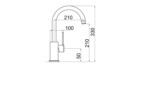 Set Sinks RIM 650 L + baterie VITALIA černá matná