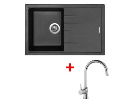 Sinks BEST 780 + baterie VITALIA chrom - komplet