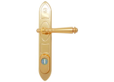 Tradition bezpečnostní kování K1 klika/klika starobronz - 72 mm