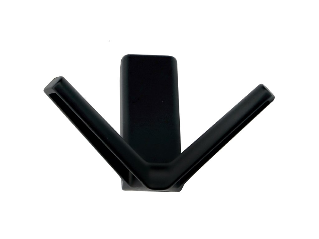 Věšák Ruda černý matný