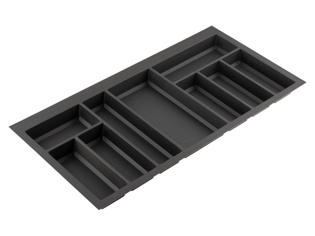 Příborník Classico Kristall softTouch 450/90 černá kristall