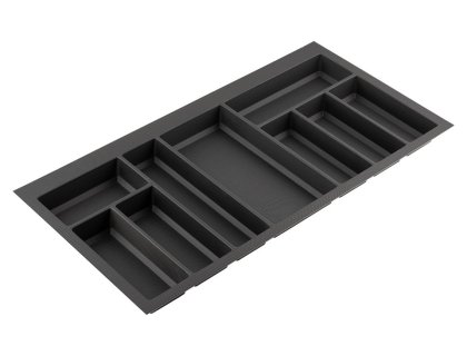 Příborník Classico Kristall softTouch 450/90 černá kristall