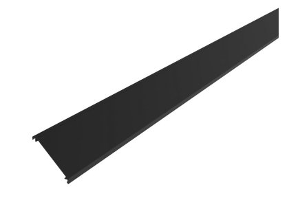 Cemux STARSHIP kryt profilu pro montáž na zeď černý