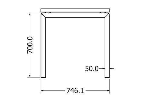 Stolová podnož ARIN