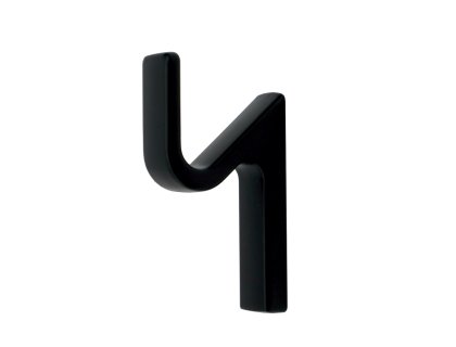 Věšák Dušan černý matný