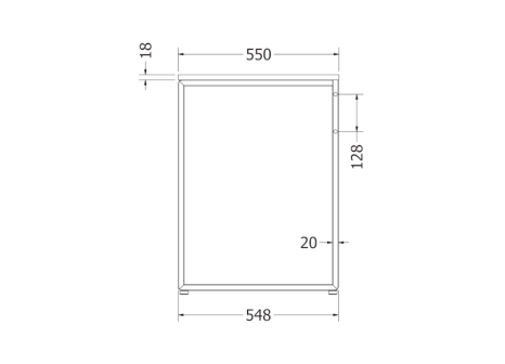 Stolová podnož DARIA 100