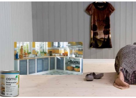 Osmo dekorační vosk CREATIV - Bílá, 0,75 l