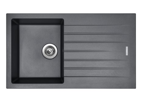 Sinks PERFECTO 860 - Šedá metalická, Titanium