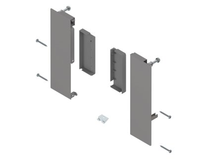 MERIVOBOX ZI4.2ES1 čelní příchyt vnitřní s relingem E šedá