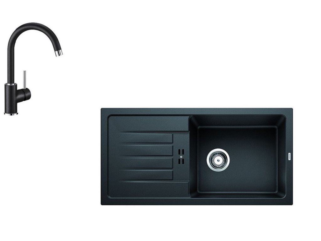 Blanco FAVUM XL 6 S + MIDA SILGRANIT-Look