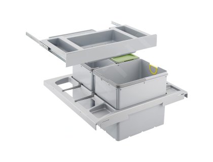 Franke odpadkový koš Trolley Vario 600 1 x18l+2 x 8l