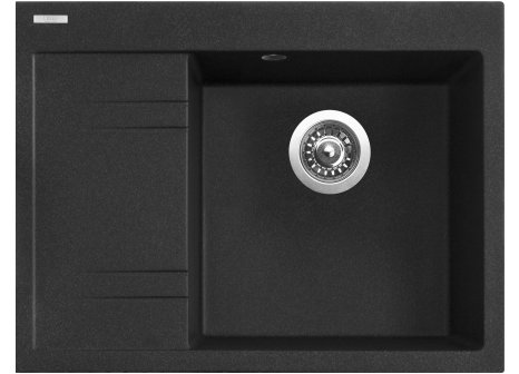 Sinks RIM 650 P - Černá granitová, Granblack