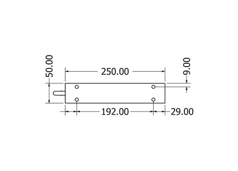 Stolová noha drátěná CHLOE XL