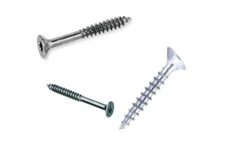 VRUTY do dřeva nerez, zápustná hlava, drážka pozidrive průměr 4,5 mm - 50 mm