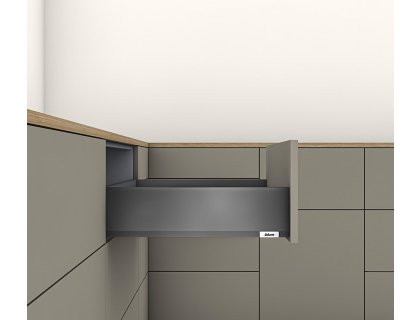 Merivobox 40kg šedá orion K 450mm Blumotion/TOB