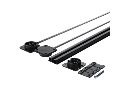 Vyrovnávací kování 2250mm černá